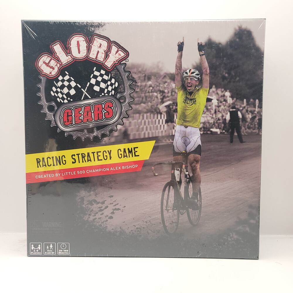 Mindmelt Games Glory Gears Racing Strategy Game Sealed New Board Game